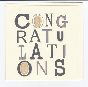 'Congratulations' Greeting Card