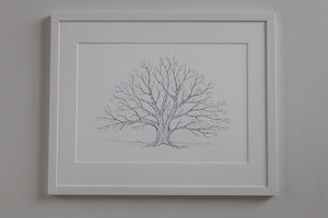 Framed fingerprint tree