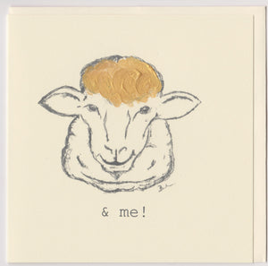 Ewe & Me! - greeting card