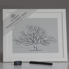Load image into Gallery viewer, Friends &amp; Family Tree - Large Oak Framed
