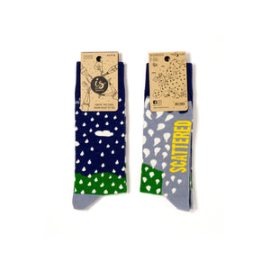 Sunny Spells Scattered Showers Socks
