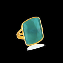 Load image into Gallery viewer, Stardust Green Onyx Ring
