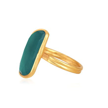 Load image into Gallery viewer, Stardust Green Onyx Ring
