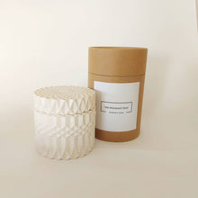 Load image into Gallery viewer, White Stone Candle Holder , with lid
